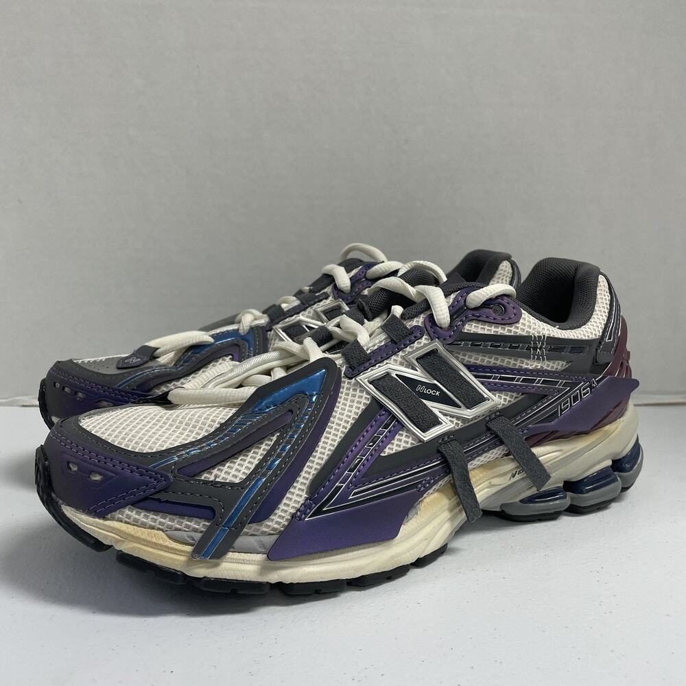 New Balance 1906A Inkwell Sea Salt U1906ANB Size 9.5 Mesh Runner White Purple